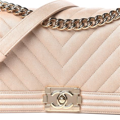 light beige chanel boy chevron|CHANEL Patent Chevron Quilted New Medium Boy Flap Light .